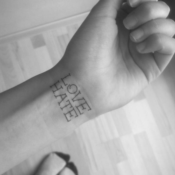 #Love..#Hate
