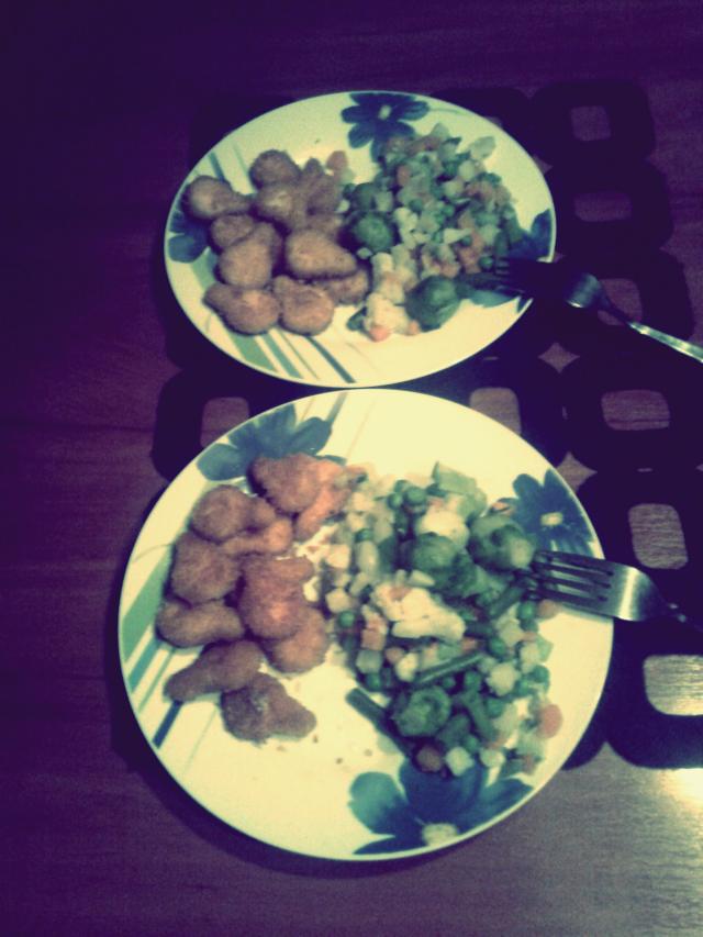 nuggetsy&warzywka 