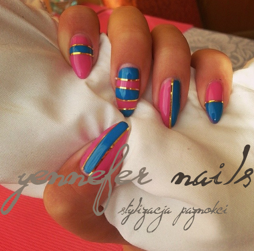 20. Pink and Blue!