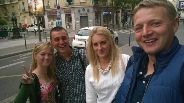 ekipa w Paris :)