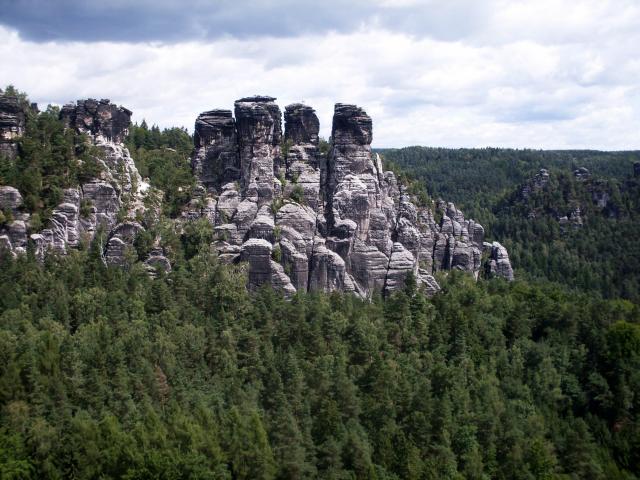 Skalne miasto w Niemczech