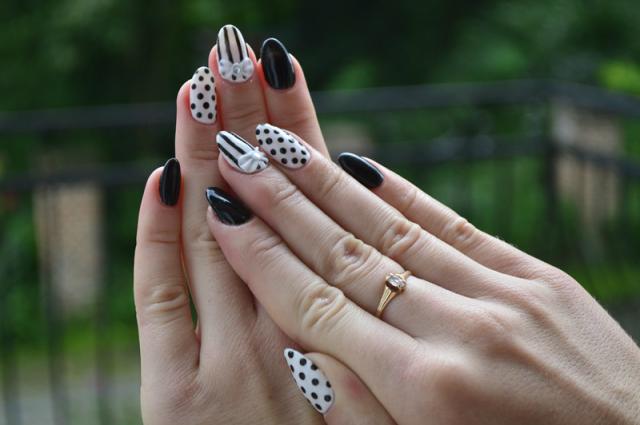 Manicure hybrydowy.
