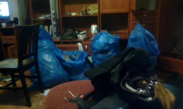 moving out