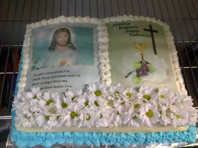 komunijny tort tadzika