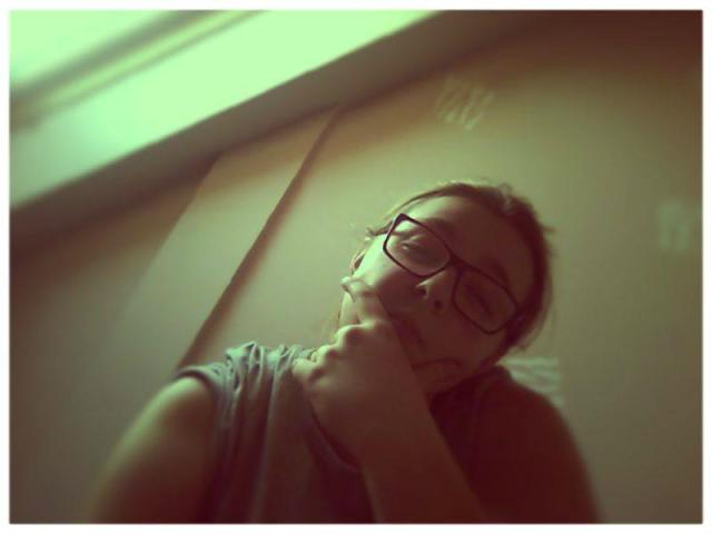 say something.