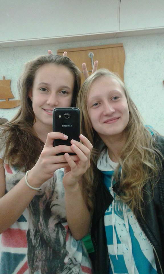Z przyjacieczk :* w Aquaparku