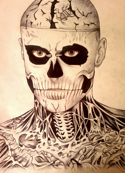 #zombieboy #nudy #rysunek 