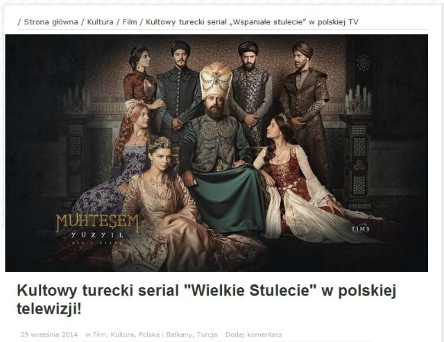 Turecki serial na TVP1 !