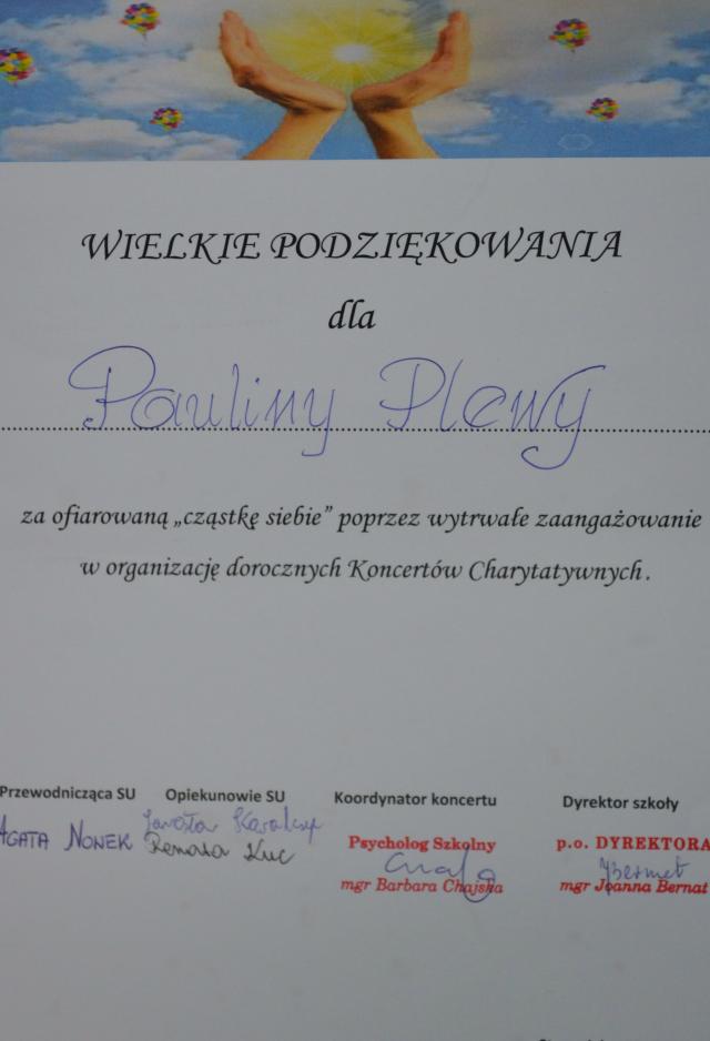 Paulina Plewa Wasz kandydat !
