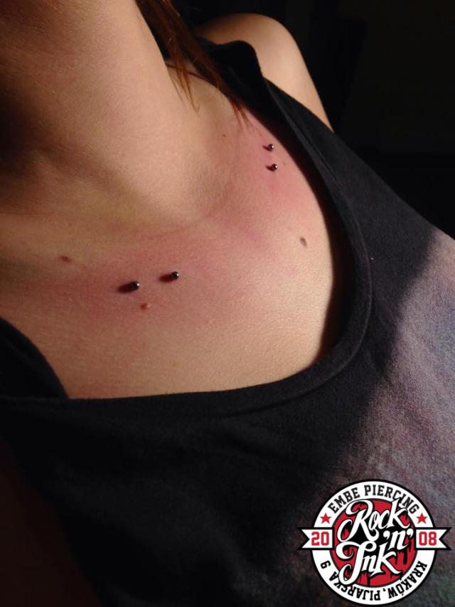 CLAVICLE PIERCING