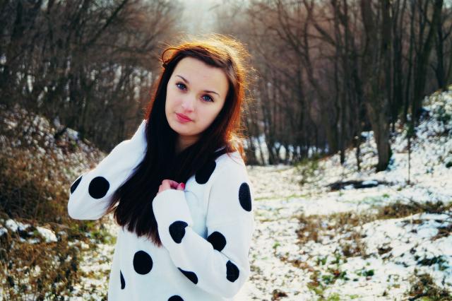 Wintry park