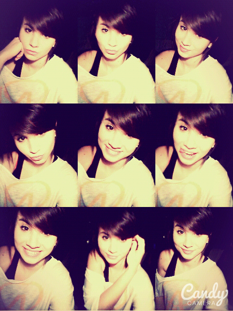 Just a smile.