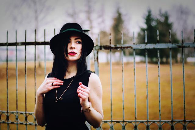 You found me dressed in black