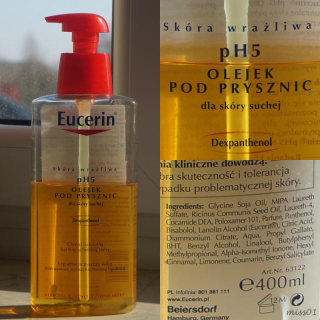 155. Eucerin,olejek pod prysznic