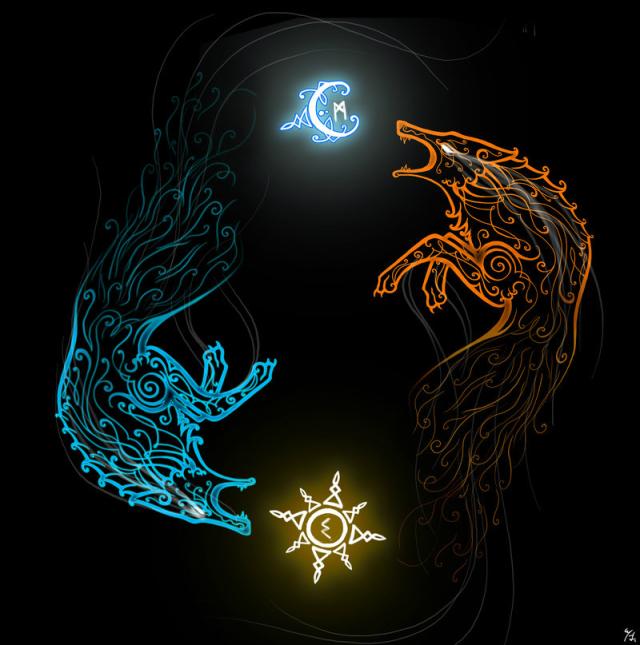 Skoll i Hati