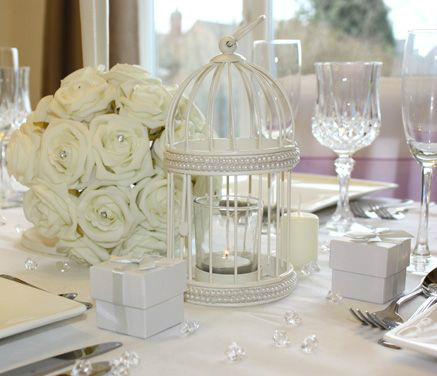 Shabby Chic biaa klatka &#1