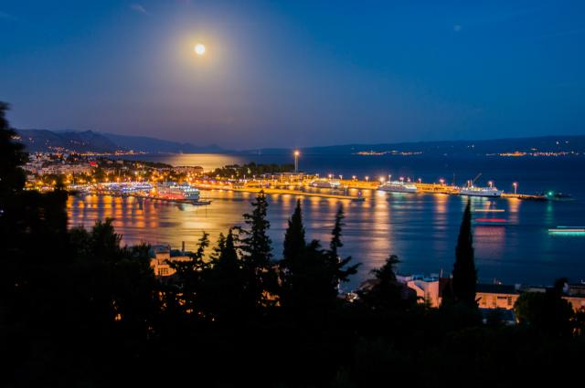 Night in Split.