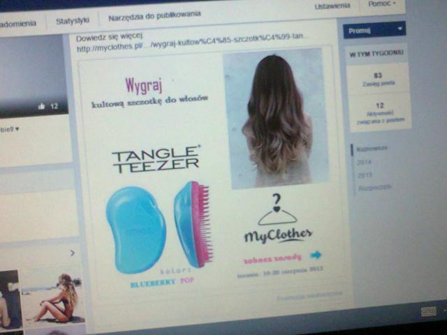 Konkurs-szczotka Tangle Teezer