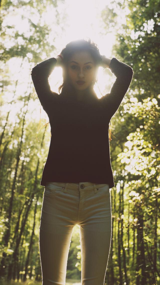 Bright light...