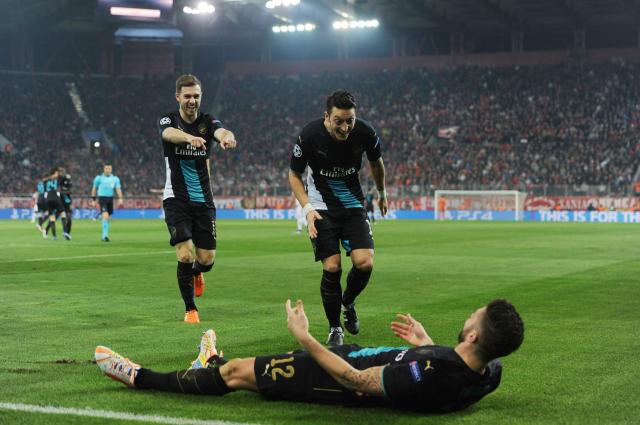 Aaron, Mesut i Olivier.