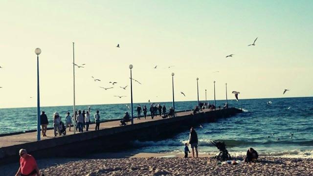 Molo w Niechorzu:) czerwiec 2015