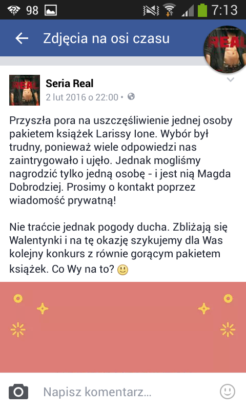 Mile niespodzianki wczoraj
