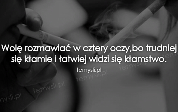 Obserwuj rozmwce.
