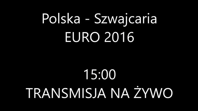 Polska - Portugalia TRANSMISJA