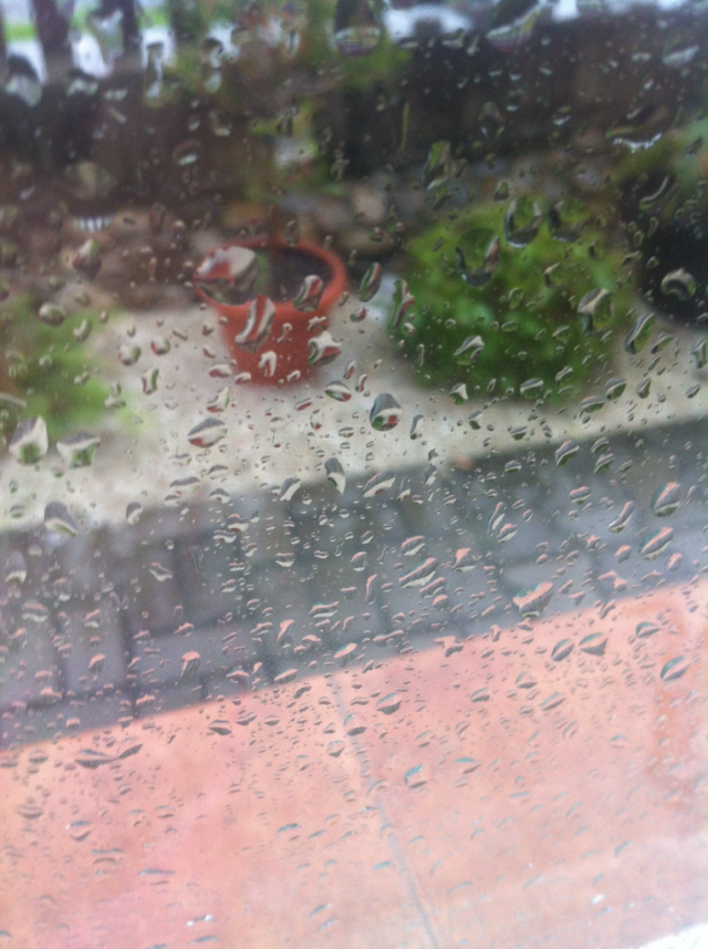 rain  and sadness