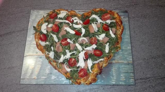 Walentynkowa pizza