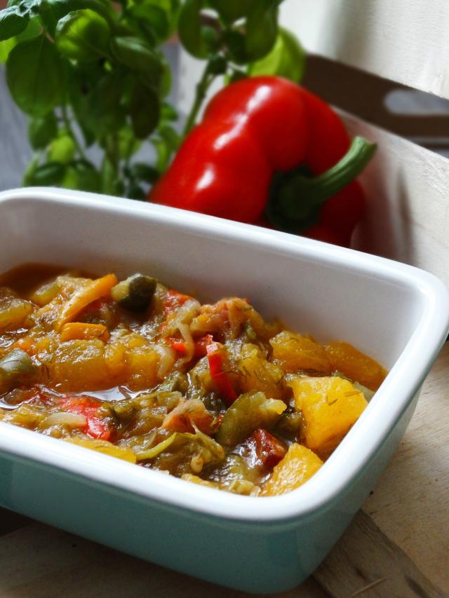 Stewed pumpkin