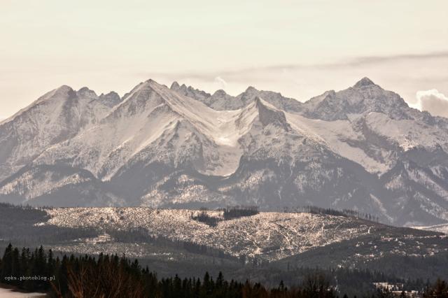 Widok z Pawlikowskiego Wierchu