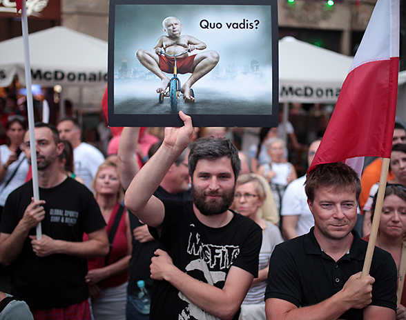 protesty spoeczne Wrocaw,