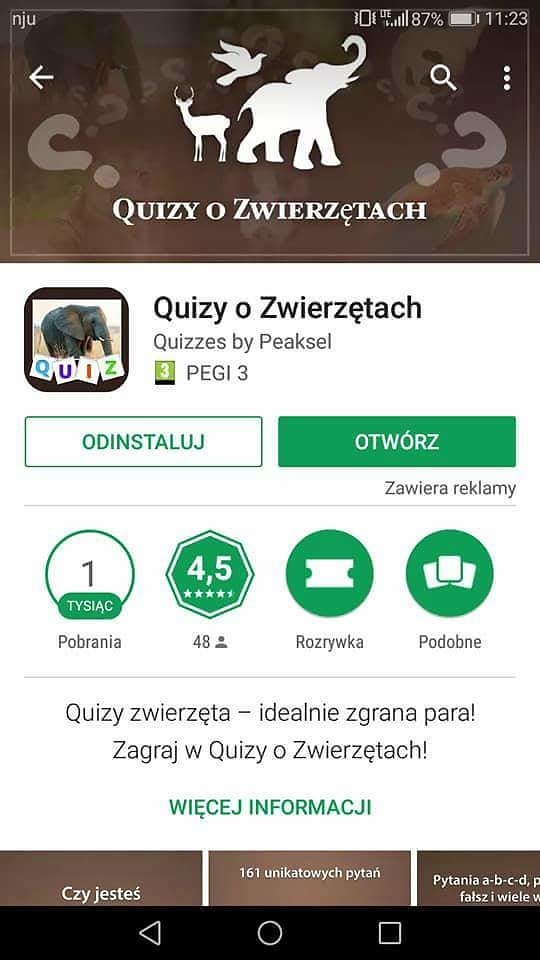 Quizy o zwierztach