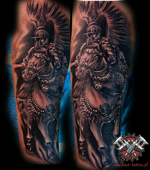 husarz polski tatua by bart po