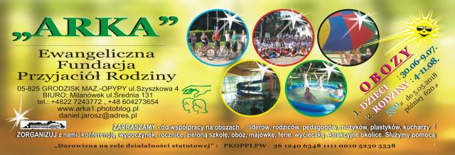 WAKACJE Lato / ARKA_2018