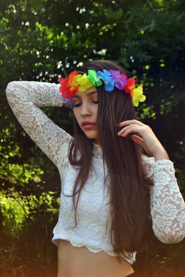 These flowers are a joke