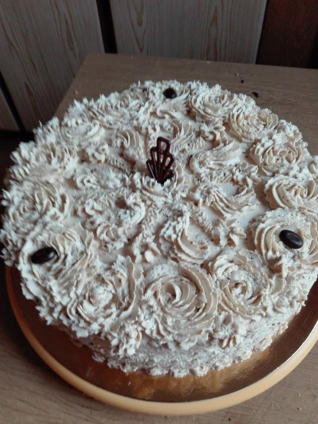 kawowy tort