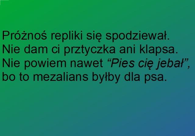 Wpis zeroraz