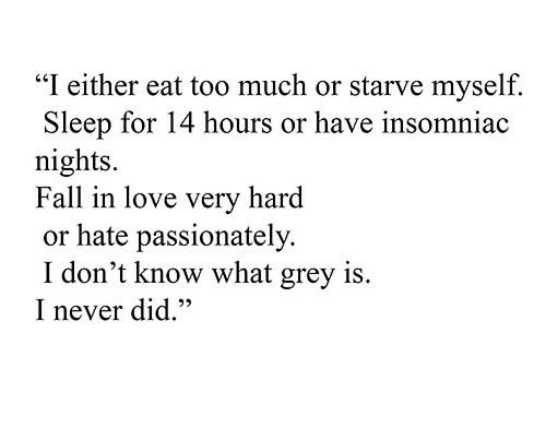 Black or White. Life or Death. 